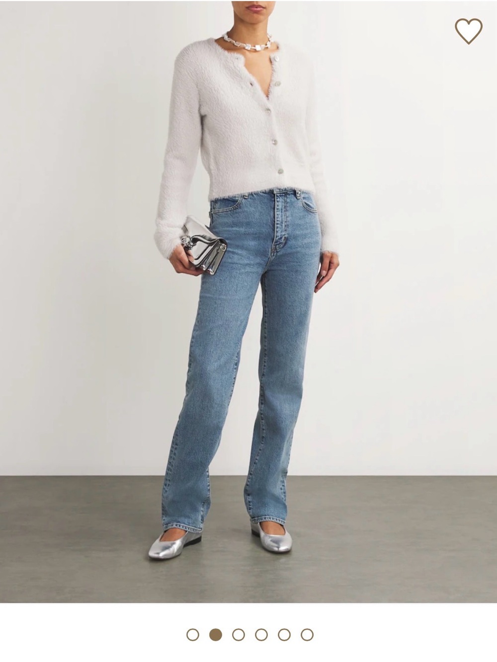 FRAME The Ruler High Waist Straight Jeans